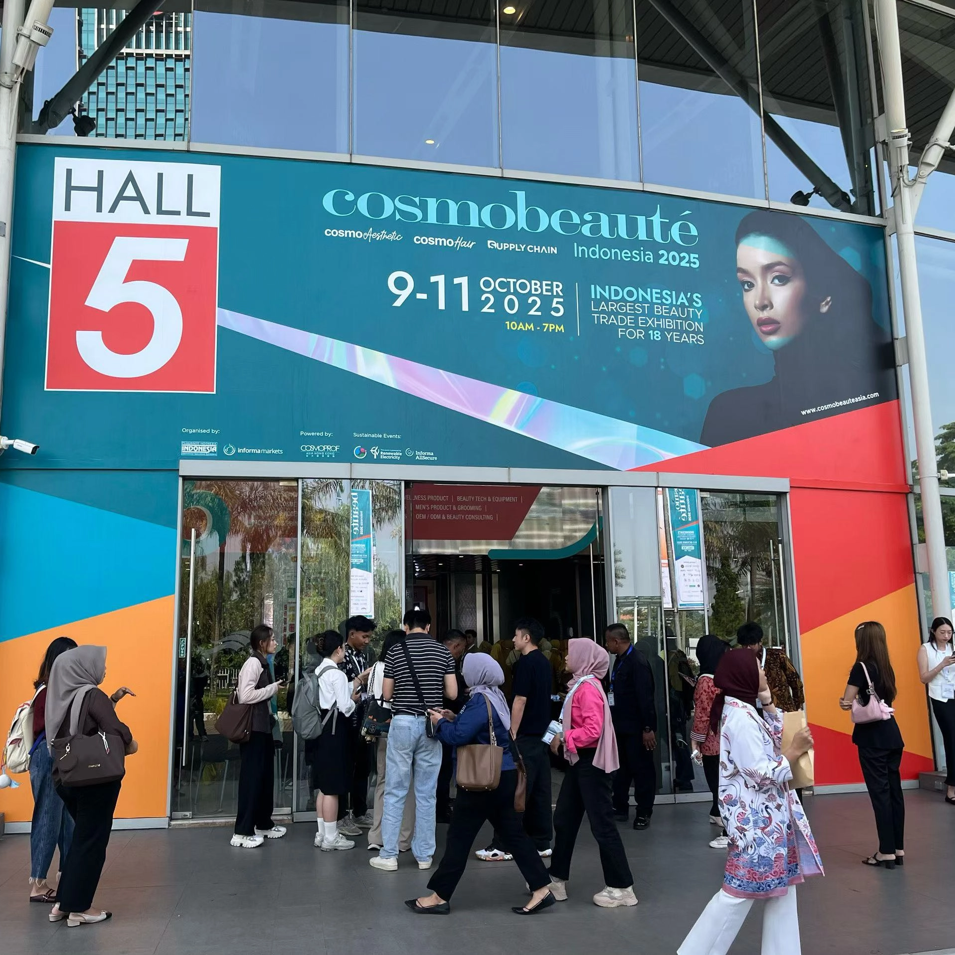 2025 年印尼Cosmobeaute展会闪耀落幕